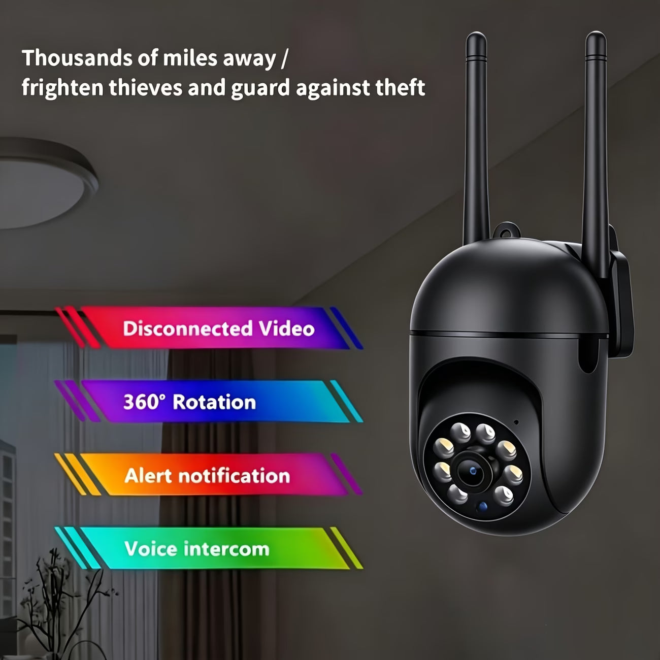 WIRELESS WIFI SECURITY CAMERA (4PACK)