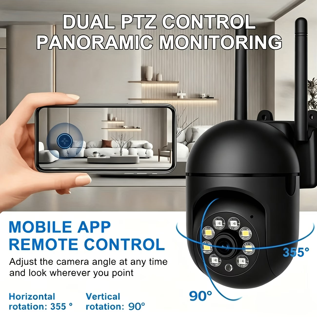 WIRELESS WIFI SECURITY CAMERA (4PACK)