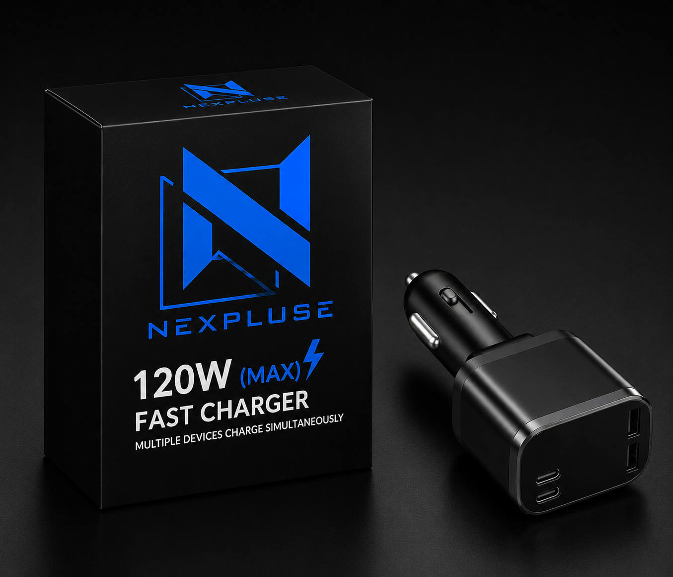 CAR CHARGER 120W FAST CHARGING